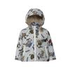 Baby Novelty Compact UV Halfy Size 90 Jacket, Unisex, Water-Repellent, Protection, Lightweight, Pattern,
