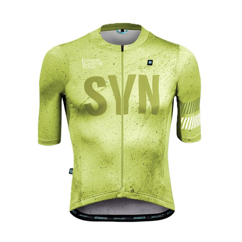 SYN road bike short-sleeved cycling suit men's quick-drying breathable cycling top outdoor sports cycling suit summer