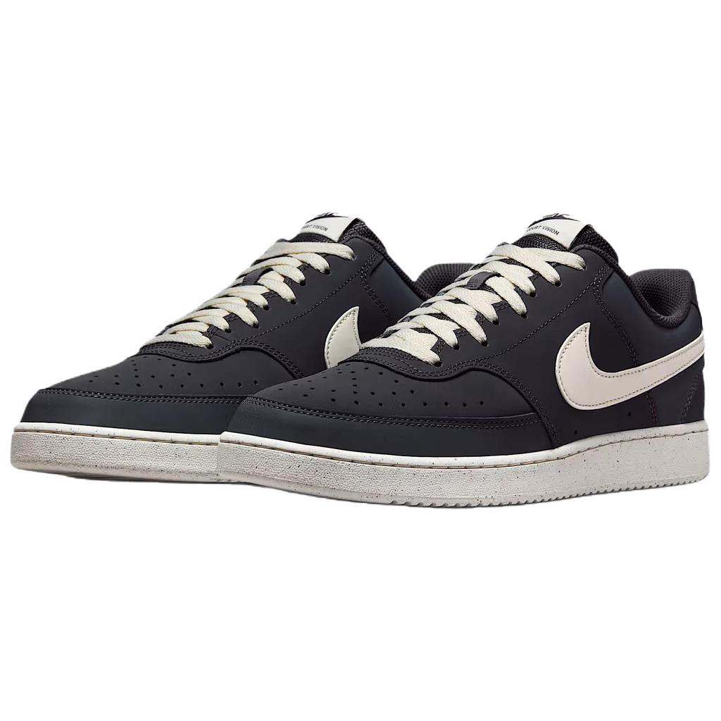 Nike Кроссовки Court Vision Low top для скейтбординга Мужские Черно-белые HV8139-003