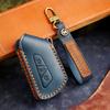 Кожаный чехол для ключа Volkswagen Golf 8 - Подходит для Tuon, Lanjing, Lingdu, ID3, ID4.