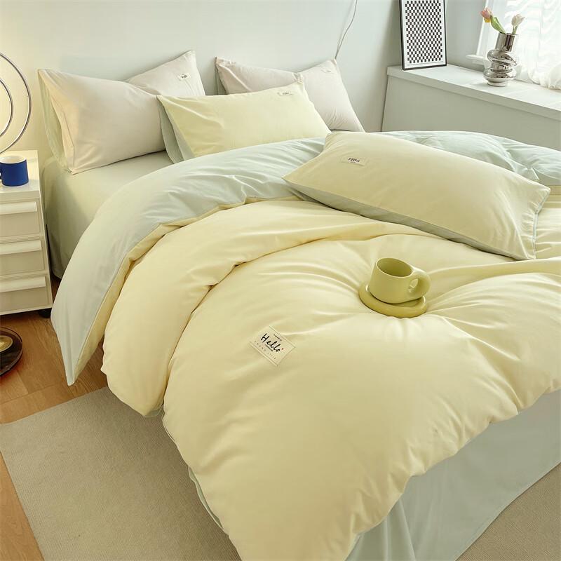 Hongdou Pure Cotton Bedding 4-Piece Set