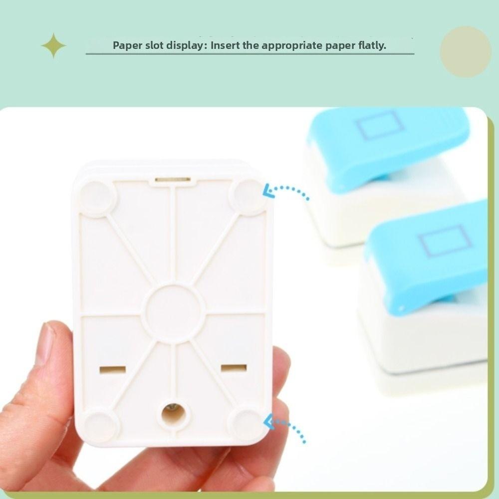 Labor Saving Stamp Border Punch 2.87x2.39cm Stamp Shape Hole Punch Toothed Puncher Embosser  Craft