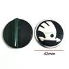 2025 Hot 42mm Car Interior for SKODA Kodiaq Yeti Rapid Spaceback Fabia 1 2 Karoq Octavia A5 RS Superb Steering Wheel Emblem Stic