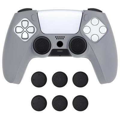 Защитный силиконовый чехол PlayVital, совместимый с Pure Series PS5. Мягкий резиновый чехол, совместимый с PS5. В комплект входят 6 джойстиков. Можно использовать на