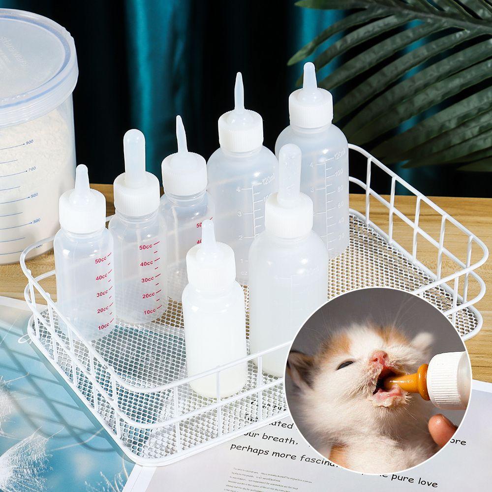 Водяная молочная поилка 50 мл 120 мл бутылочка для кормления домашних животных бутылочка для кормления кошек кормление котов новорожденных щенков