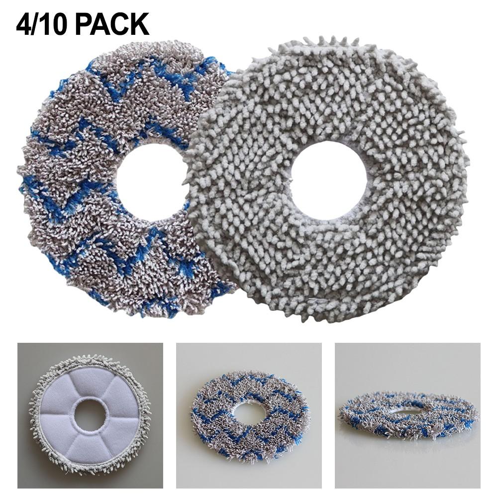 Mop Cloth Replacement Kit for Eureka J15 Pro For Ultra 4 or 10 Pcs
