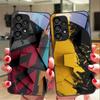 Геометрический узор для Samsung Galaxy S10 20 Plus 21 FE 22 23 24 FE 25 Ultra Черный Чехол для телефона из закаленного стекла Жесткий чехол