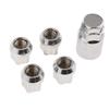 Antitheft Nuts M12x1.5mm Wheel Lock Silver for Toyata,Honda,KIA