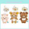 Eye Star Cute Bear Brother Bear Brother Squirrel Cartoon Plush Pendant Decor Bag
