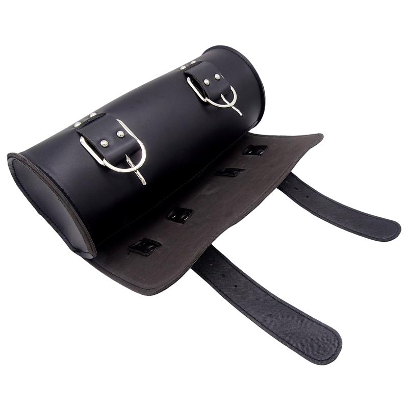 Мотоциклетная сумка, водонепроницаемая передняя сумка для мотоцикла, винтажная передняя сумка из искусственной кожи, седельная сумка для хранения велосипедов для Harley