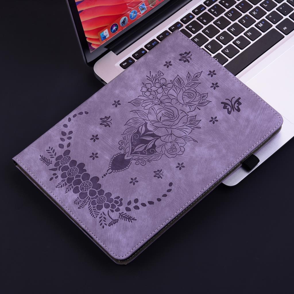 Чехол для Redmi Pad 2 Pro 12,1 дюйма 2025 года Чехол-кошелек с 3D-цветком розы и подставкой для Redmi Pad Pro 2024 Слот для карт Кошелек Чехол для планшета