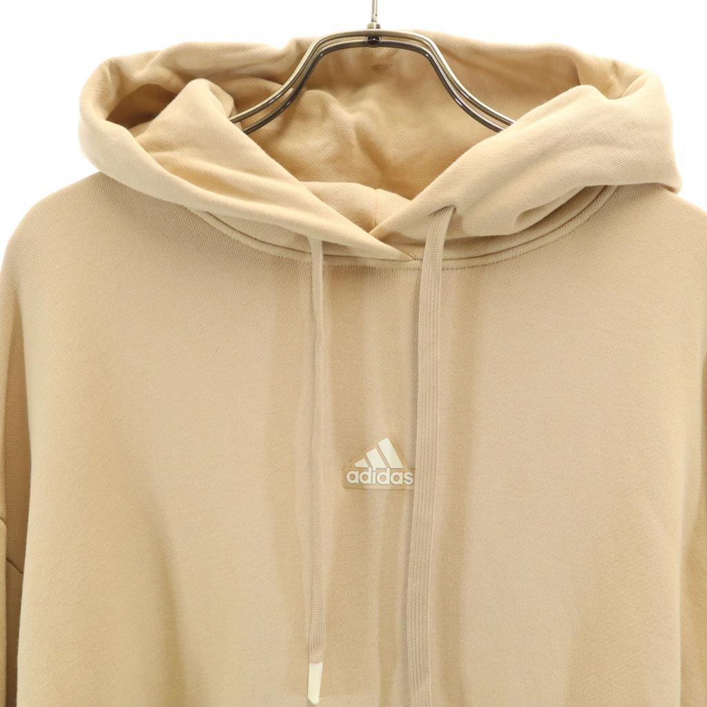 Adidas С логотипом на спине Лонгслив Свитшот Длинное платье M бежевый Женское Б/У