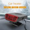 12V Car Defroster Demister Heater Cooling Fan Adhesive Windshield Defogger Car Interior Accessories Angle Adjustable