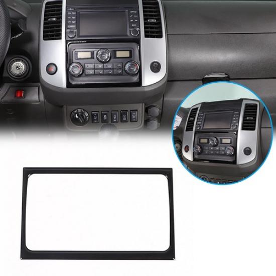 Glossy Piano Black Air condition Panel Trim Sticker For Nissan Frontier 05-21