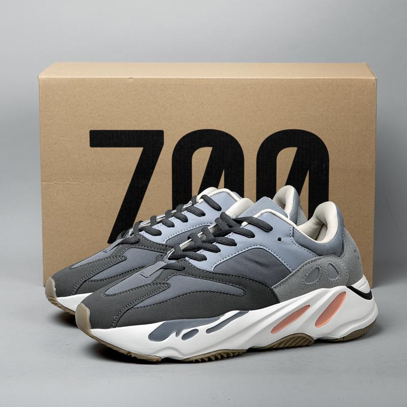 700V2 Popcorn Couple Sneakers Outdoor Casual Fashion Daddy Shoes