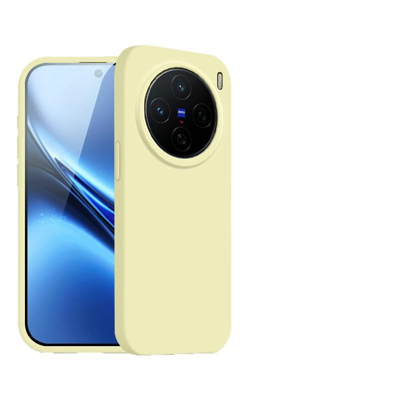 Применимо к чехлу для мобильного телефона vivox111pro, новый жидкий полностью закрывающийся силиконовый защитный чехол vivoX111, защита от падения объектива