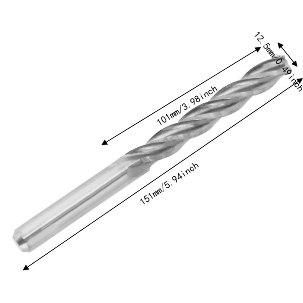 Rolled Process HSS Drill Bit Double Spiral Groove Wood Drill Bit Twist Drill Bit Wood Drilling