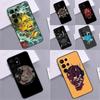 Японская маска Они самурая Чехол для телефона Для Samsung Galaxy S24 Ultra S9 S10 S20 FE S22 S21 S23 Plus S25 Ultra Чехол Coque
