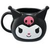 Керамическая кружка Skater 390 мл Kuromi Sanrio Вырезная CHMGD4-A