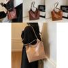 Fashionable Large Capacity Women's Tote Bag Chic Solid Color Pu Design For Everyday