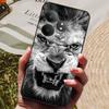 Phone Cover For Realme GT 6 Case Silicone Black Bumper Soft TPU Coque for Realme GT 6T Case Protector Funda Realme GT6 GT6T Bag