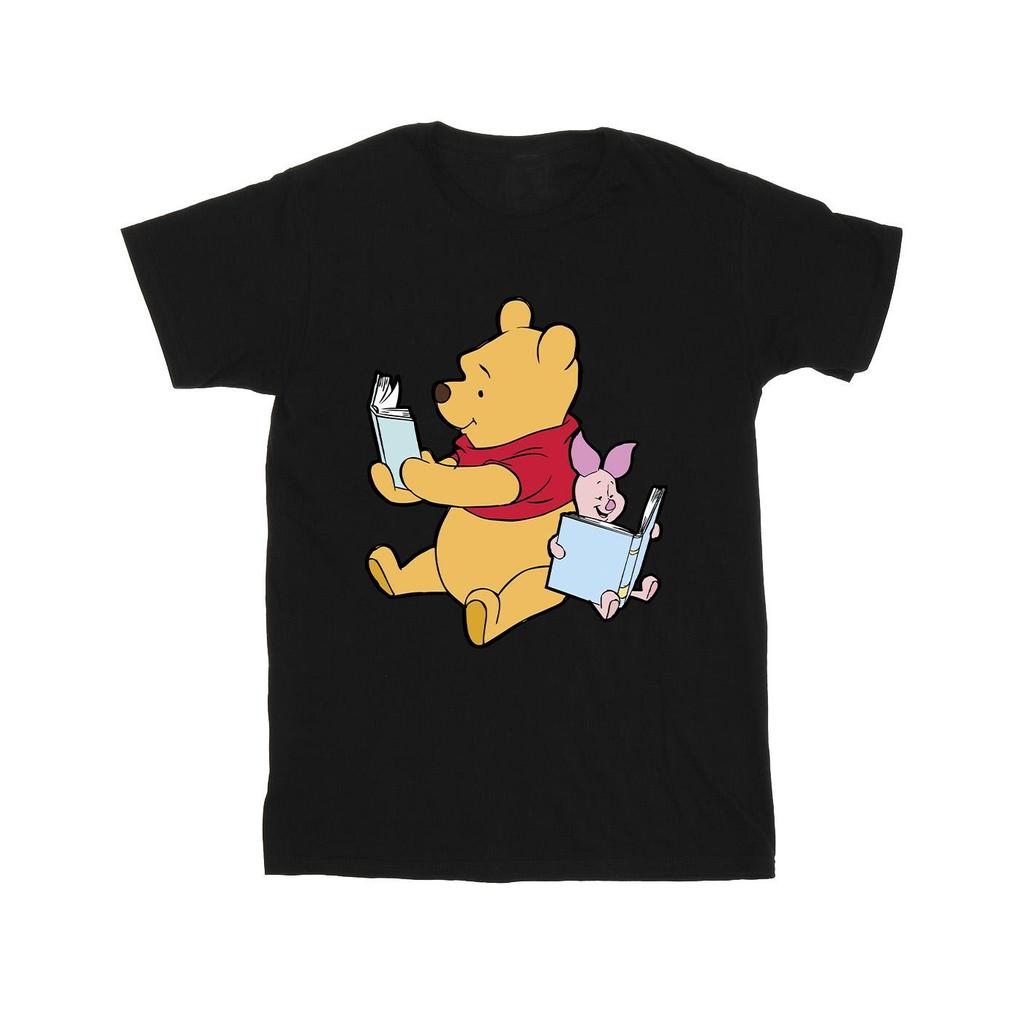 Winnie the Pooh Boys Reading Cotton T-Shirt