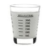 Shot Glass Measuring Cups Espresso Jigger with Scale Heavy Glass Cups for Kitchen Bar Accessories Baking Cooking