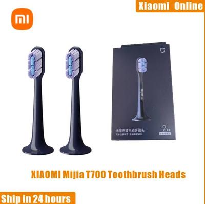Оригинальные насадки для электрической зубной щетки MIJIA T700 Sonic Smart, набор запасных частей для головки щетки, гигиена полости рта