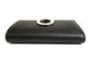 Authentic BVLGARI Black Leather Logo Clip 6 Pics Key Cases #9910  Open box