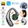 Bluetooth 5.4 Wireless Headset, Long Battery Life Hanging Ears,Start Noise Reduction Digital Display Sports Sleep Music Earring