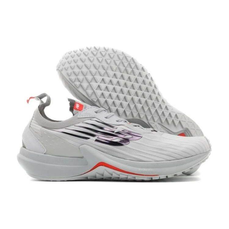 New Balance Мужские кроссовки FuelCell Серый Красный Низкие Повседневные Беговые Удобные Универсальные С Амортизацией MSPDRGR