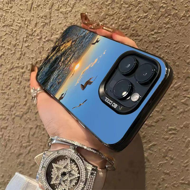 Чехол для телефона Sunrise Ocean Seagull для Apple iPhone16promax - мягкий силиконовый противоударный креативный чехол