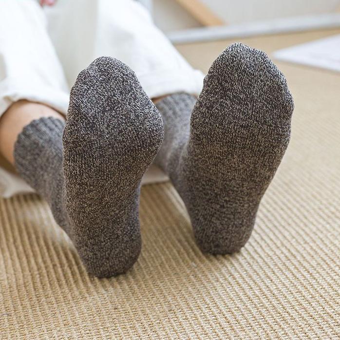 1 пара зимних теплых женских носков, шерстяные мужские и мужские носки, очень плотные однотонные носки, шерстяные носки для защиты от холодного снега, махровые носки