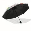 1pc My Melody Web Artwork Umbrella with Plastic Handle,Suitable for All Seasons Home Travel Outdoor UmbrellaSanlio456