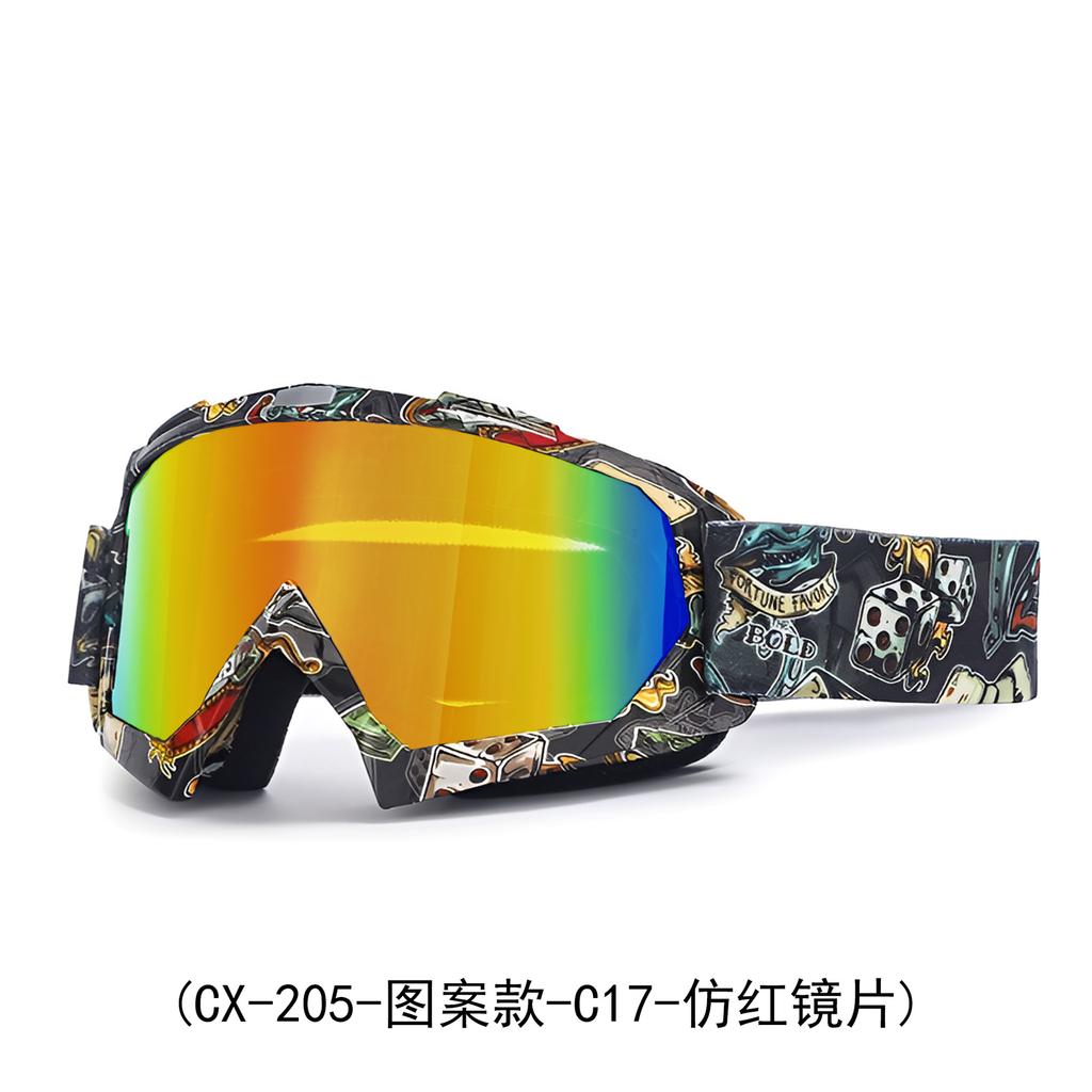 Windproof glasses in stock, off-road cycling glasses, outdoor sports sunglasses, ski goggles