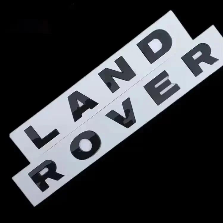 Car Styling Sticker Body Badge Decorative Sticker For Land Rover Discovery 3 4 Velar Vogue Freelander SVR Evoque Car Accessories YU4