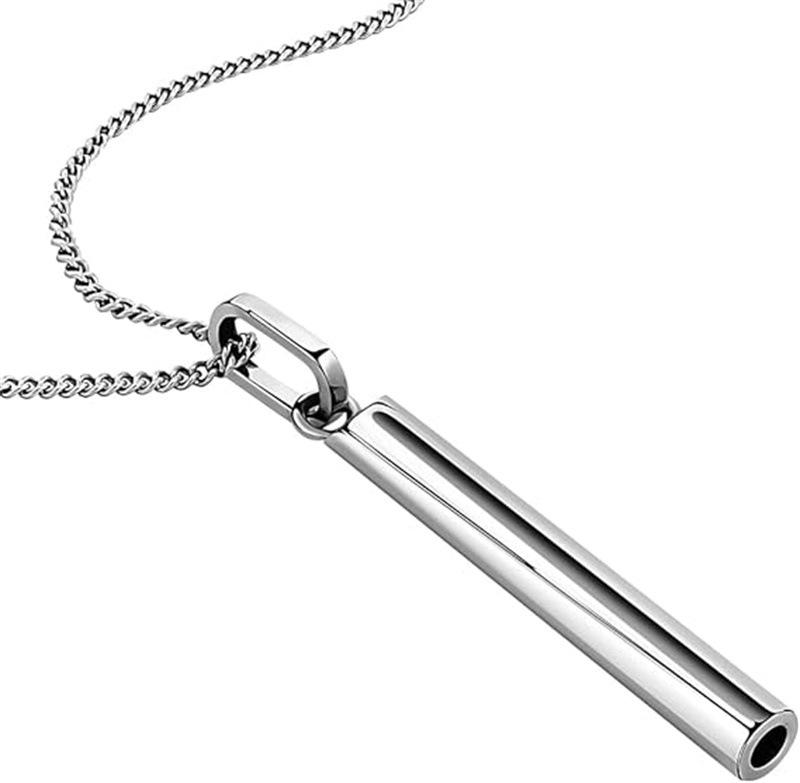 Подвеска из нержавеющей стали, ожерелье, бесшумная регулировка, трехмерные аксессуары из титановой стали