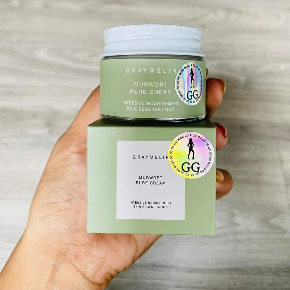 Graymelin Mugwort Pure Cream 50 мл, увлажняющий, корейская косметика, KBeauty, образец