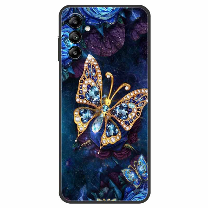 For Samsung Galaxy A14 4G 5G Case Luxury TPU Soft Silicone Back Cover Phone Cases for Samsung A15 4G 5G SM-A145 Protective funda