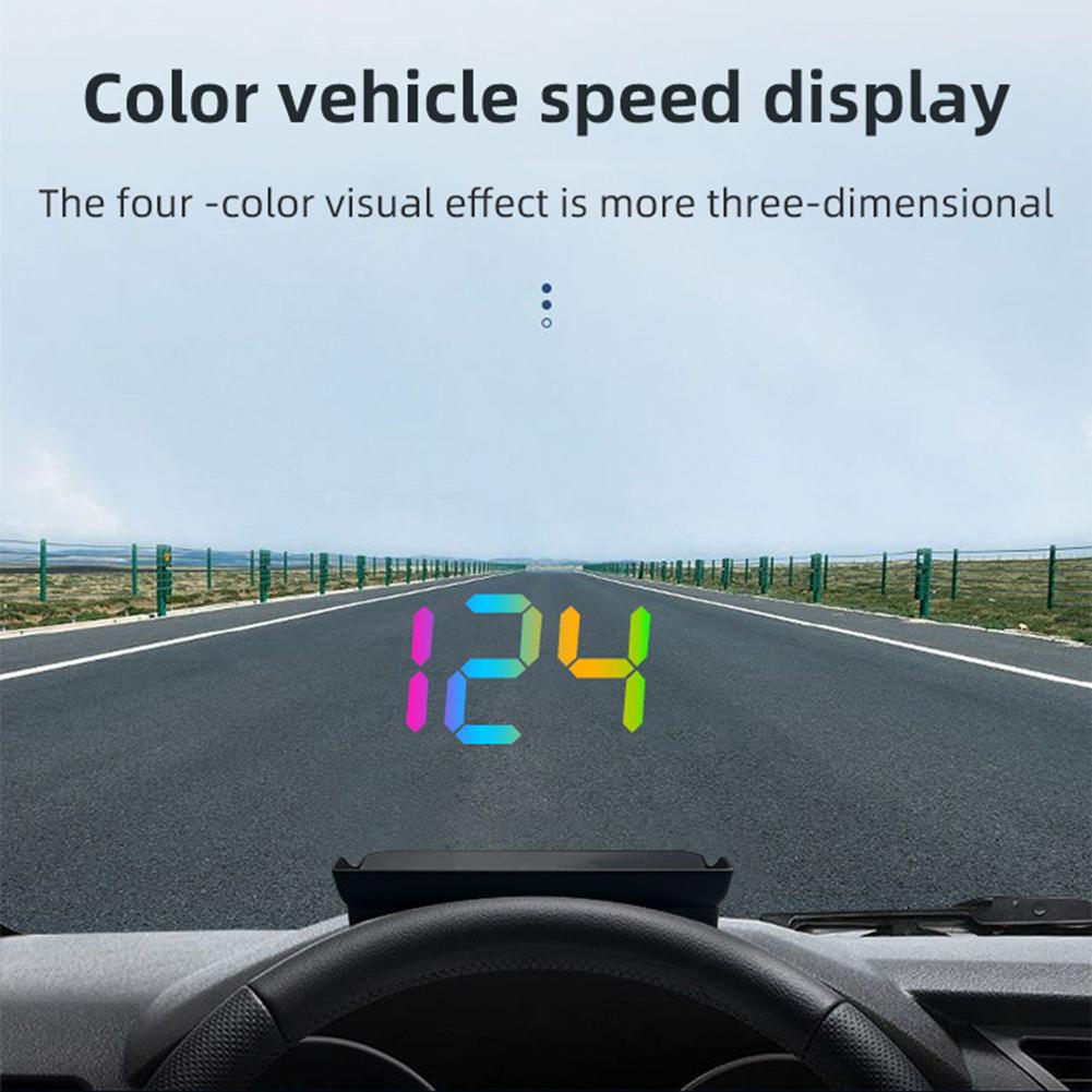 GPS HUD Цифровой спидометр Head Up Display Для всех автомобилей KMH Проектор на лобовое стекло Автомобильный Head Up HD Дисплей Автомобильные аксессуары