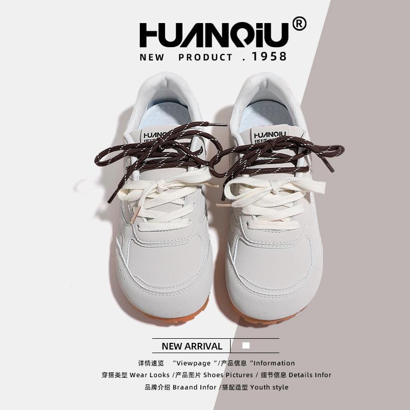 Женская обувь Global Dexun 2025 Весна Новая универсальная повседневная спортивная обувь Кроссовки на плоской подошве KMXFX8096