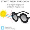 1pc Cute Fashion Trend Streetwear Eyewear Sun Glasses Vintage Flower Shape Children Sunglasses