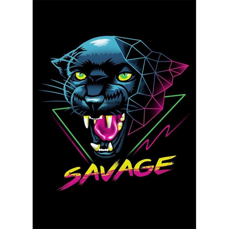 5D Diy Full Diamond Painting Wolf Lion Owl Tiger Embroidery Animal Rhinestone Home Decor Mosaic Cross Stitch Kit Picture