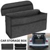 Large Collapsible Boot Storage Organizer Tools Car Storage Bag Large Capacity Car Trunk Organizers Felt Storage Box Car Supplies