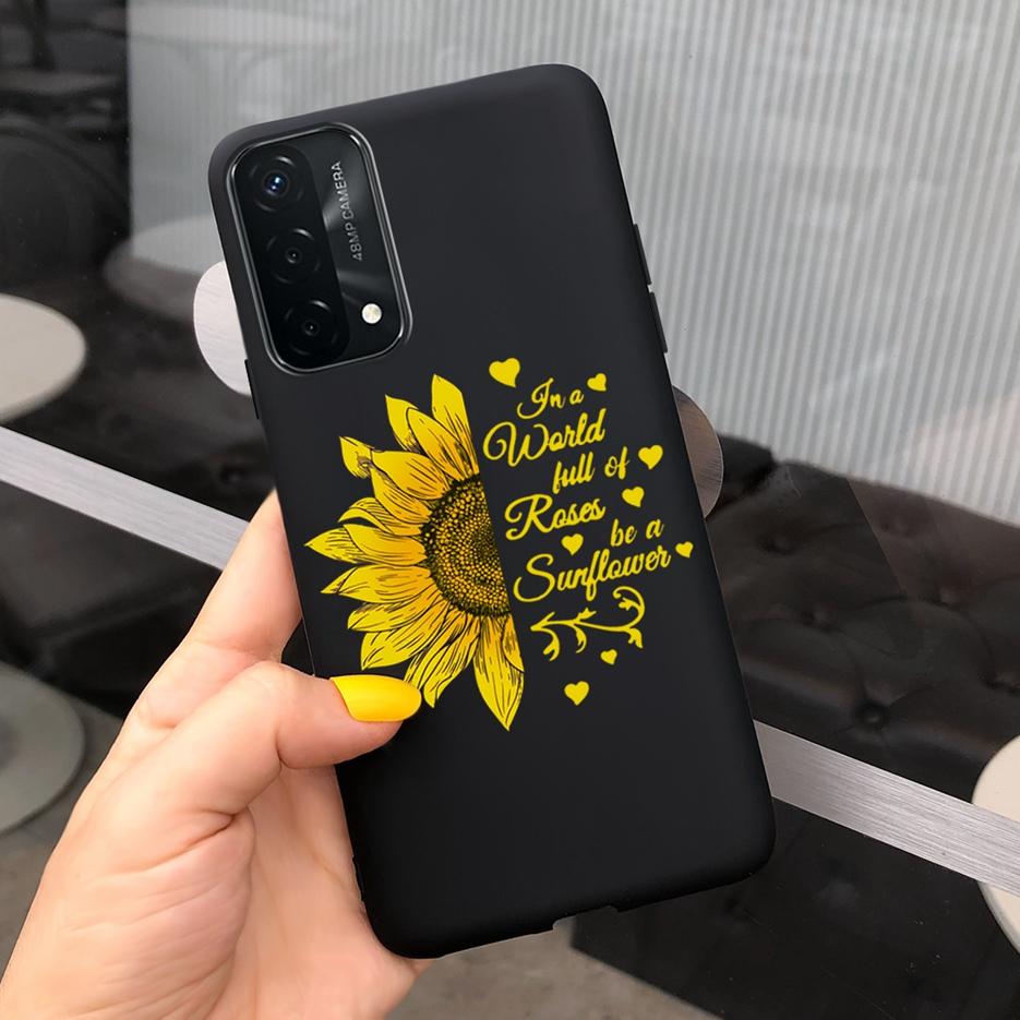 For Oppo A74 4G Case CHP2219 New Fashion Soft Silicone Phone Back Cover For Oppo A74 5G OppoA74 A 74 Cases Fundas Cartoon Bumper