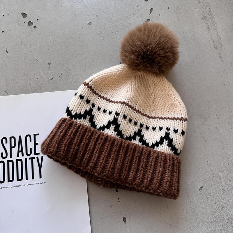 Knit Hat For Women Winter Earflap Beanie With Acrylic Material For Casual Comfort