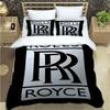 Пододеяльник с наволочками с индивидуальным узором R-Rolls-Royce, микрофибра, 3D цифровая печать, комплект постельного белья, полуторный, двуспальный, королевский, кинг-сайз