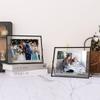 Transparent Surface Tabletop Decorative Frame Rust-proof Floating Picture Frame  Display