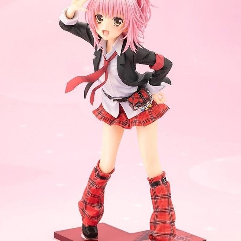 Новая фигурка-статуэтка Аму Хинамори из аниме Shugo Chara, ПВХ, 2D, Красивая девушка, Настольное украшение, Коллекционный предмет из аниме, Декор, Подарок, Игрушка