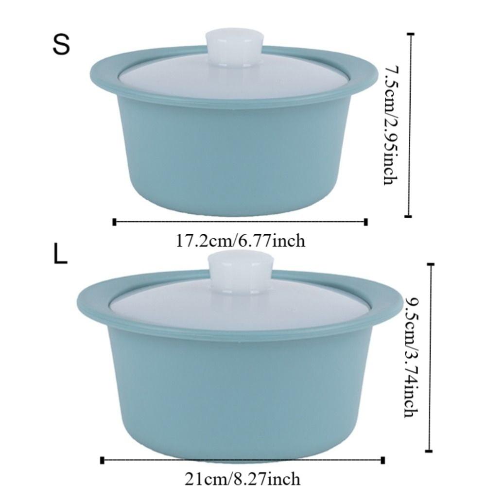 Ударопрочная миска-пароварка для микроволновой печи, термостойкая миска для лапши, ланч-бокс, миска для супа, холодильник